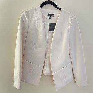 Topshop White Blazer